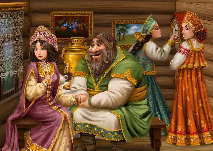 Сказка переделка "три девицы" для взрослых