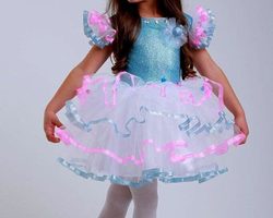 Новогодний костюм «Бусинка» своими руками