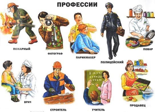 Песни про рабочие профессии для дошкольников