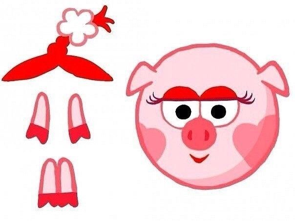 Трафарет из бумаги для детей для распечатывания