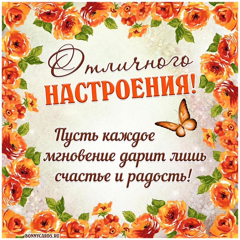 Прикольные картинки с пожеланиями настроения