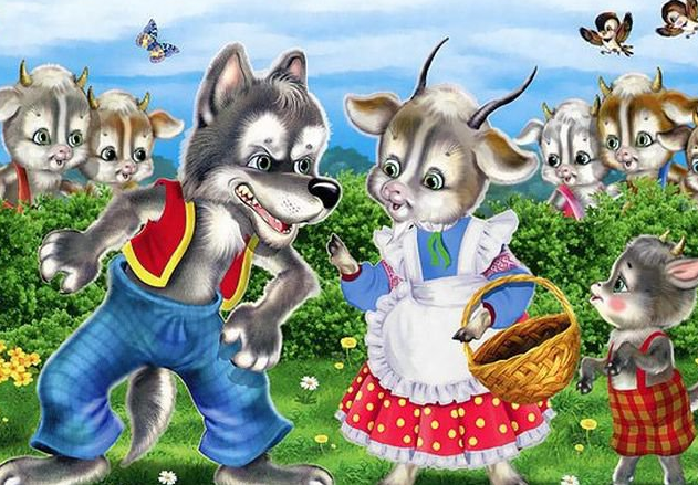 Инсценировка сказки "волк и семеро козлят"
