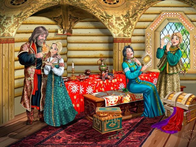 Сказка на новый лад «Аленький цветочек» для детей в ролях — лучшая подборка