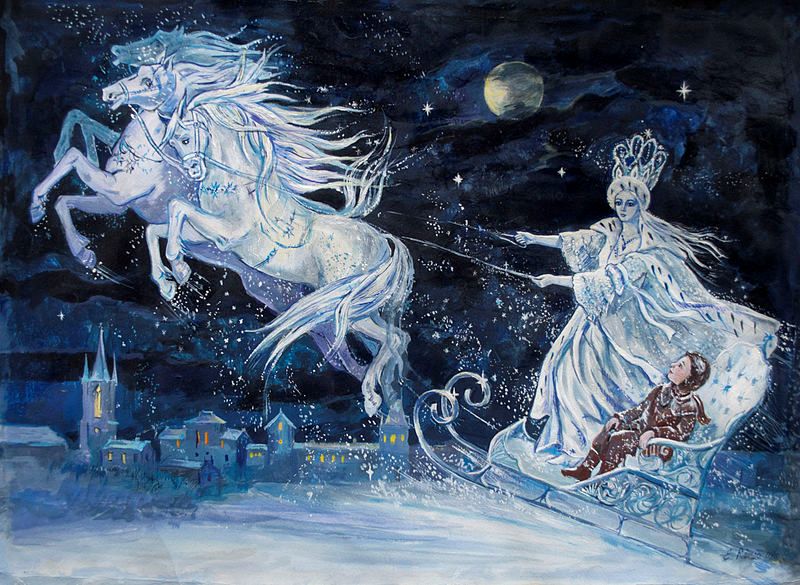 "снежная королева" - сказка на новый лад в ролях