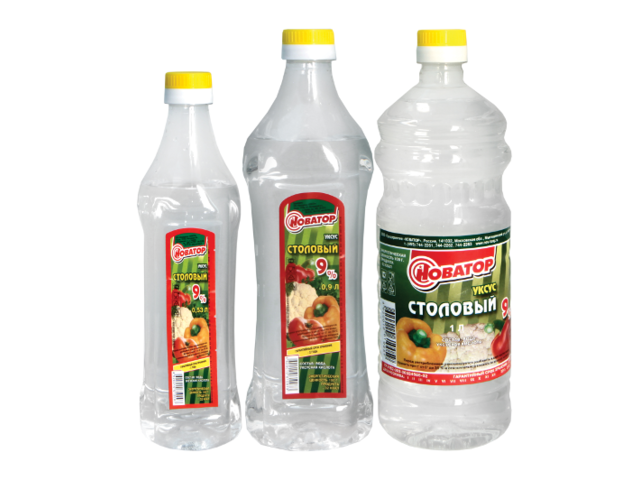 Как из 9% уксуса сделать 6-процентный?