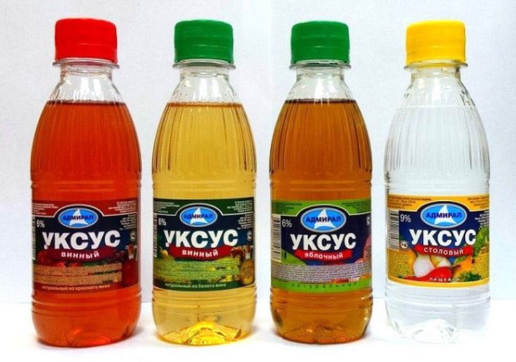Марки уксуса