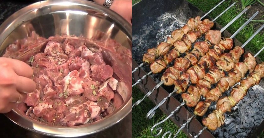 Одинаковые кусочки