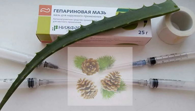 Средства для лечения синяков и шишек от уколов на ягодицах, бедре