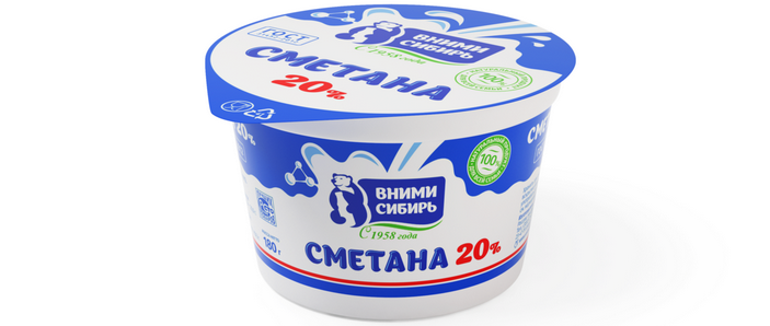 У сметаны после срока годности изменяется вкус и цвет