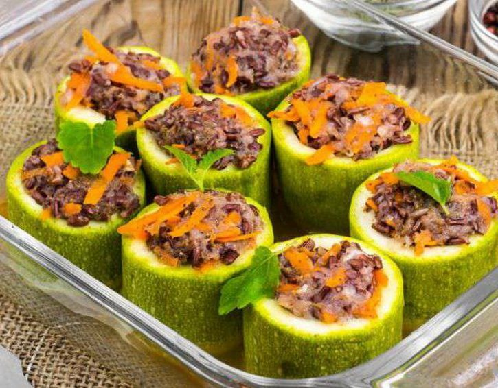 Кабачки с фаршем