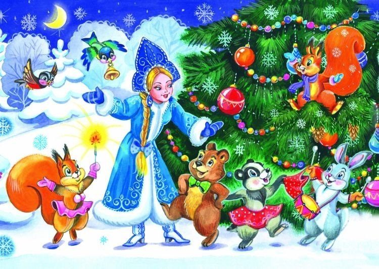 Новогодние частушки для детей дошкольного возраста