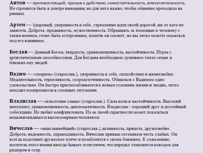 Красивые и популярные, современные мужские имена, созвучные к отчеству михайлович