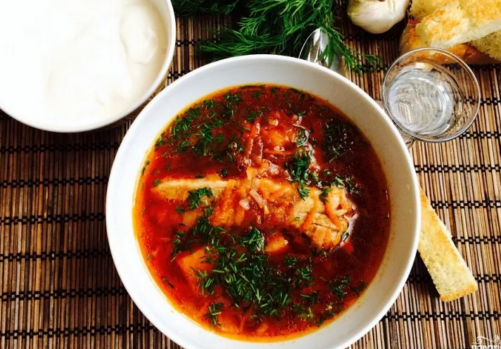 Самый вкусный борщ