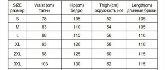 Размеры на алиэкспресс