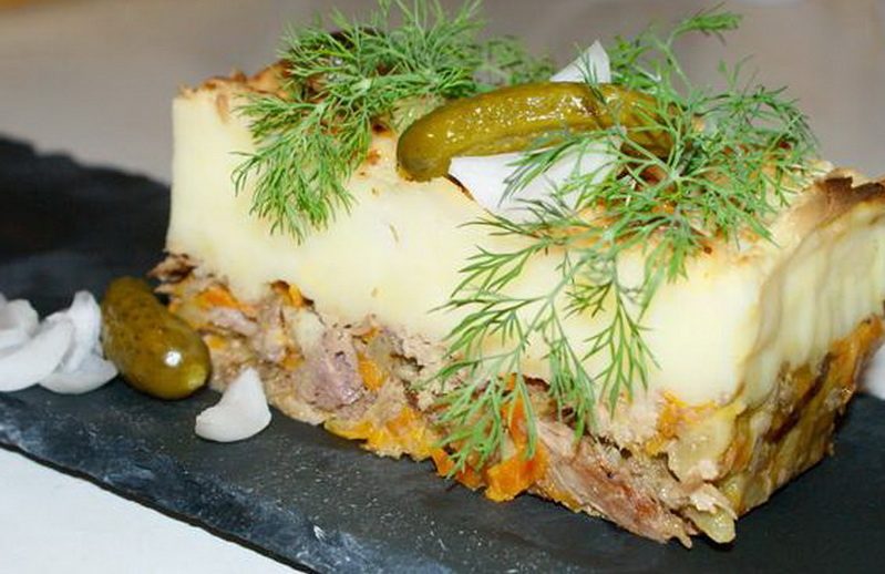 Запеканка с курицей