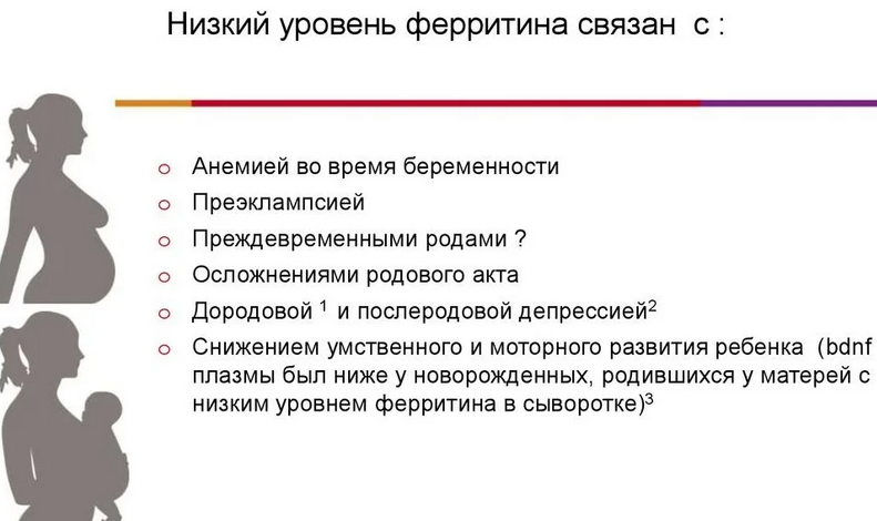 Ферритин при беременности