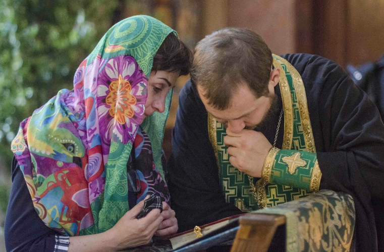 Исповедь перед священником