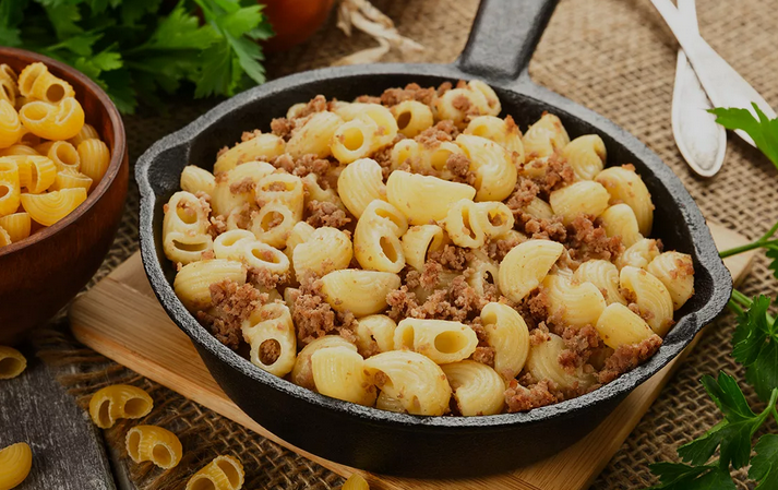 Настоящие макароны по-флотски