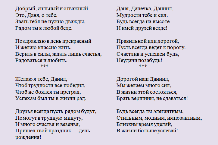 Поздравление с днем ангела