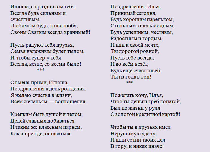 Поздравление с днем ангела
