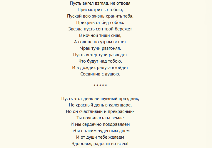 Поздравление с днем ангела