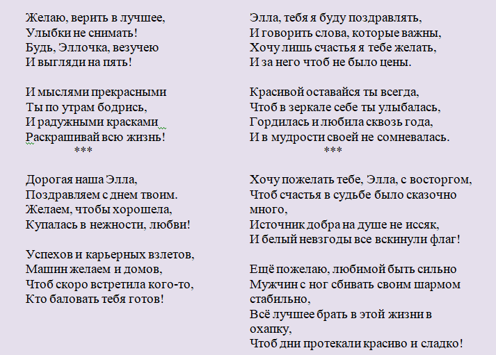 Поздравление с днем ангела