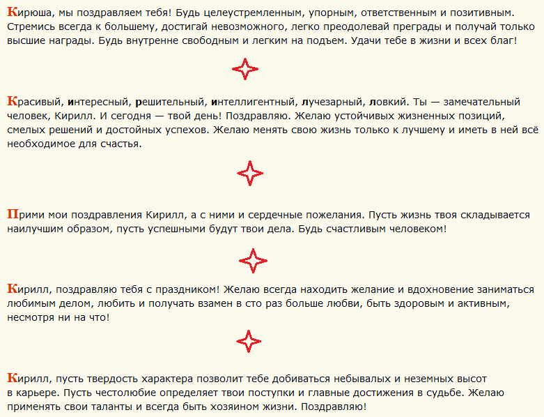 Поздравление с днем ангела