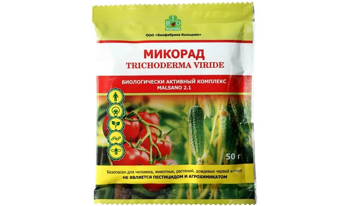 Микорад — от нематод на клубнике