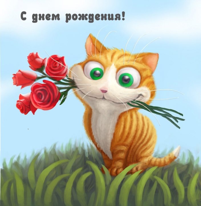 Шуточные картинки с днем рождения