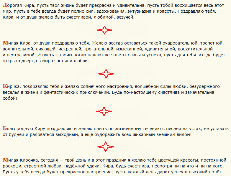Поздравление с днем ангела