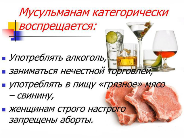 Сколько запретных месяцев у мусульман? Какие существуют заповеди и запреты: 20 правил и запретов у мусульман