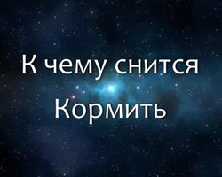Сонник — к чему снится кормить кого-либо во сне: толкование сна