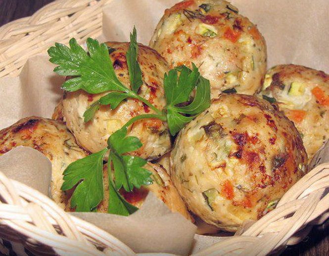 Грибочки с мясом
