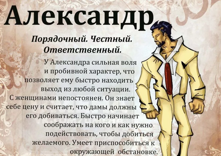 Значение имени александр