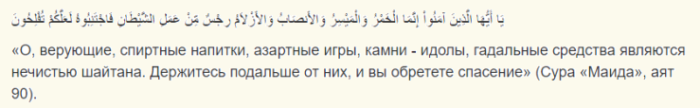Современное отношение к алкоголю у мусульман