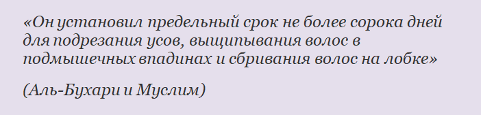 Предписания, как часто надо выполнять удаление волос на теле