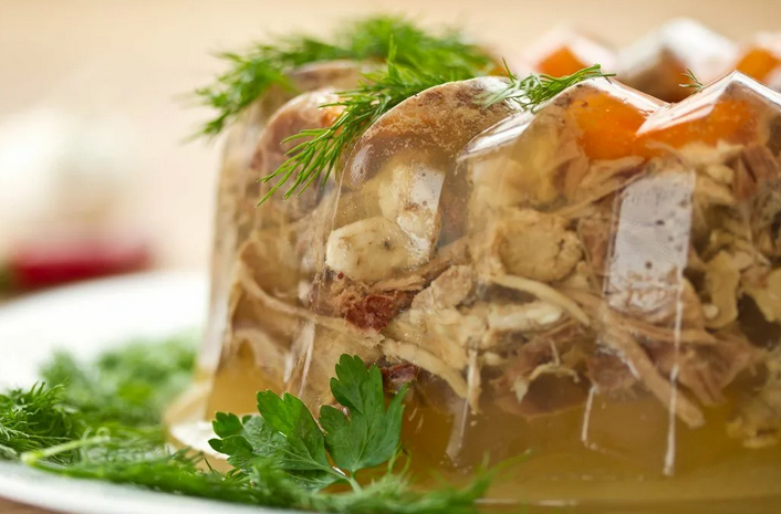 Вкусный холодец из свинины