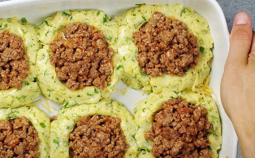 Картошка с фаршем