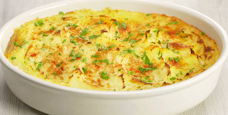 Рецепт картофельной запеканки с яйцом