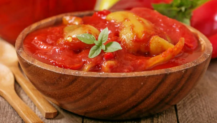 Вкусное лечо без подсолнечного масла