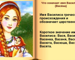 Женское имя Василиса: варианты имени. Как можно называть Василису по-другому?