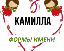Женское имя Камилла: варианты имени. Как можно называть Камиллу по-другому?