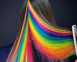 Скрытое окрашивание волос на темные, русые, короткие, средней длины волосы, каре: варианты, описание для домашних условий