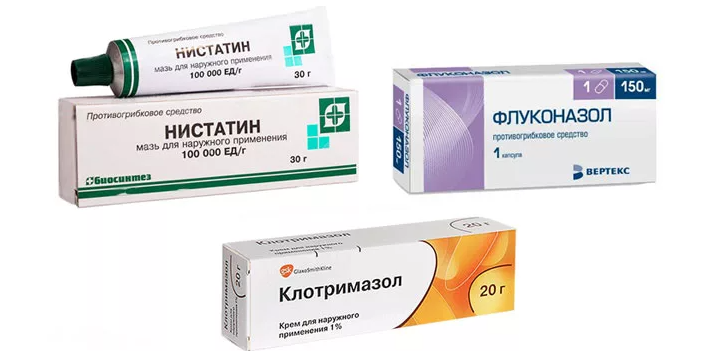 Лечение покраснения между ног: мази