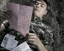 Письмо в армию любимому парню солдату: образец. Письмо в армию: приятные слова парню солдату в армию своими словами.