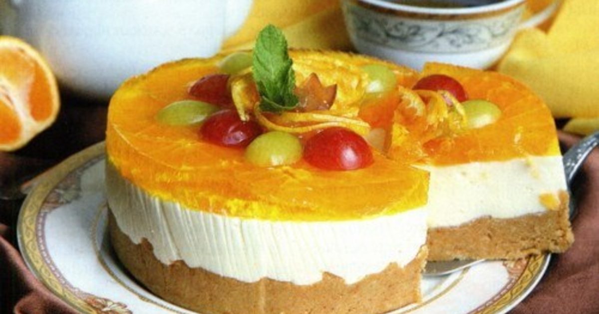 Вкусный торт с прослойкой