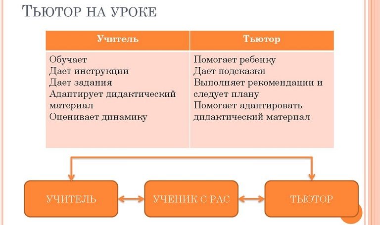 Тьютор на уроке