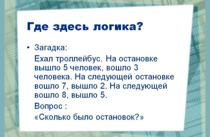 Легкий логический вопрос для розыгрыша с подвохом