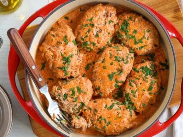 Как вкусно приготовить замороженные ленивые голубцы полуфабрикаты?