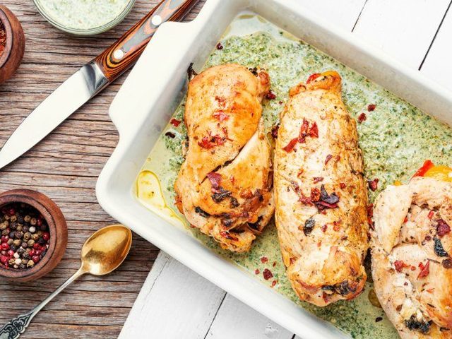 Что можно приготовить вкусное из оставшейся куриной грудки